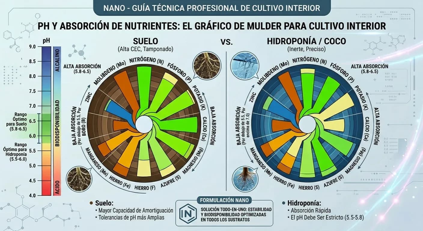 pH and EC in indoor cultivation: Technical guide to avoid nutrient lockout